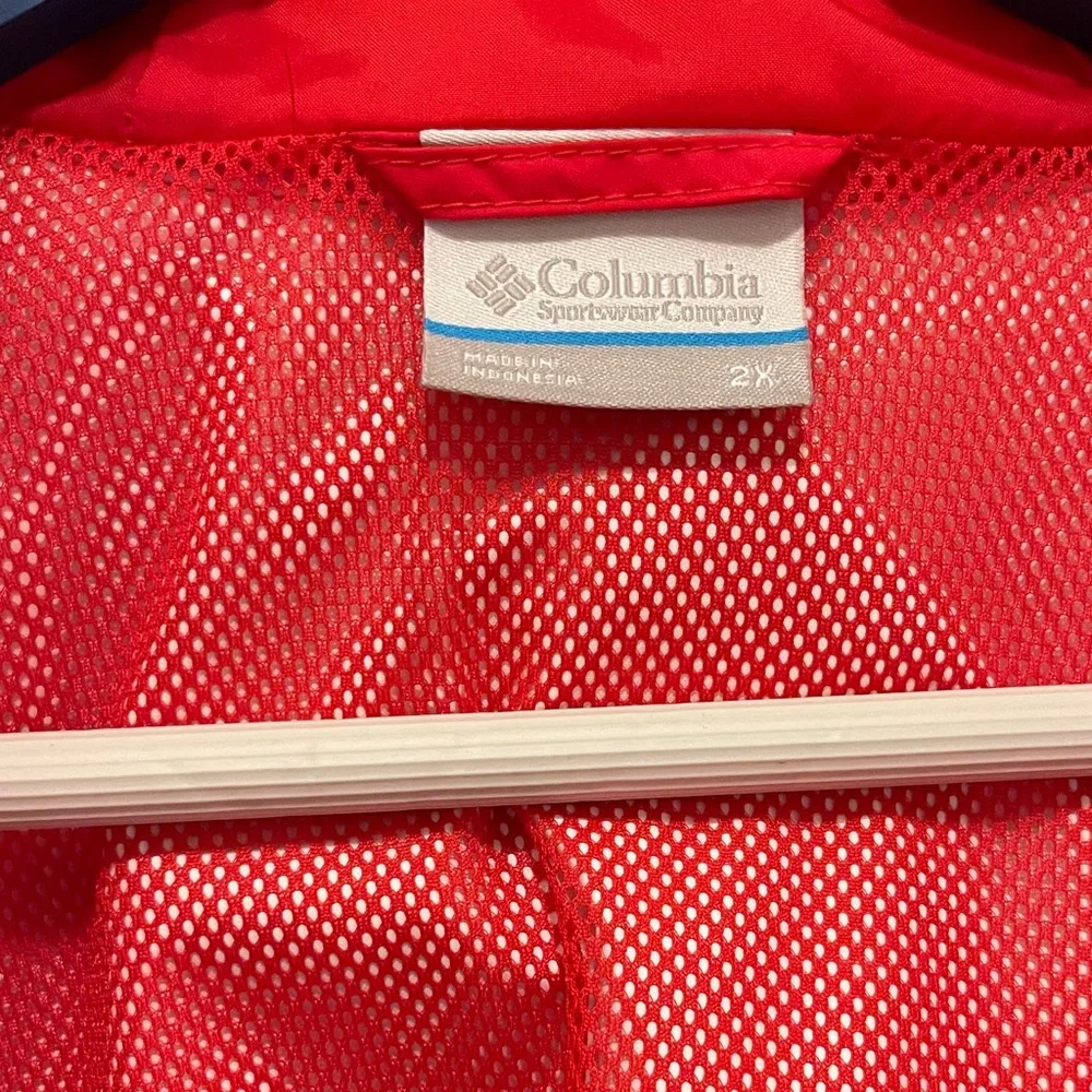 Columbia Red Women's Jacket - Picture 3 of 7